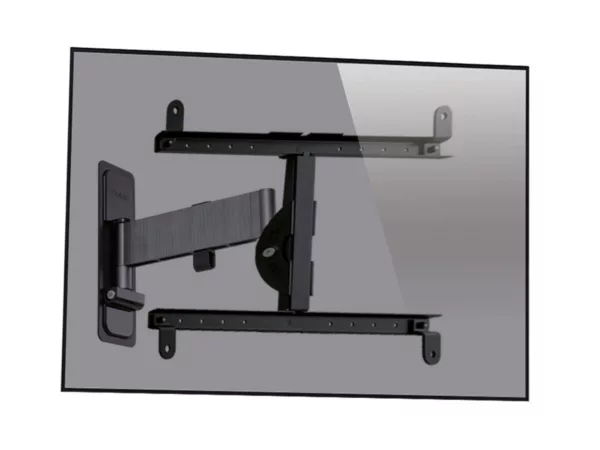 Erard EXO 600TW2 schwenkbare TV Wandhalter 40-85 Zoll, Aluminium