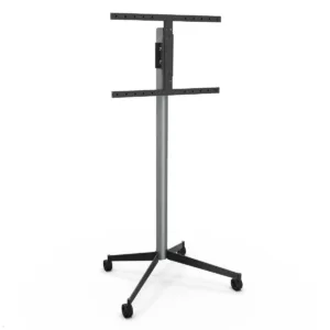 Erard KANA 1600XXL mobiler TV St?nder 40-80 Zoll, silber / schwarz