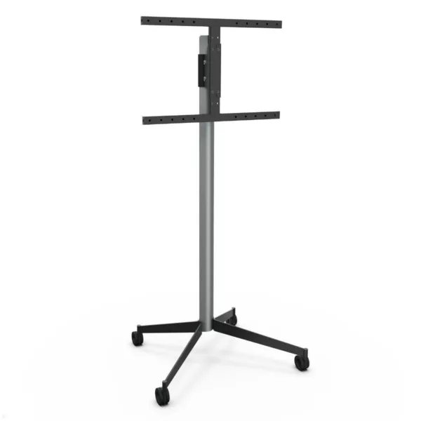 Erard KANA 1600XXL mobiler TV St?nder 40-80 Zoll, silber / schwarz