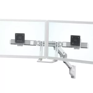 Ergotron HX Dual Monitor Wandhalterung f?r 2 Monitore wei? (45-479-216)