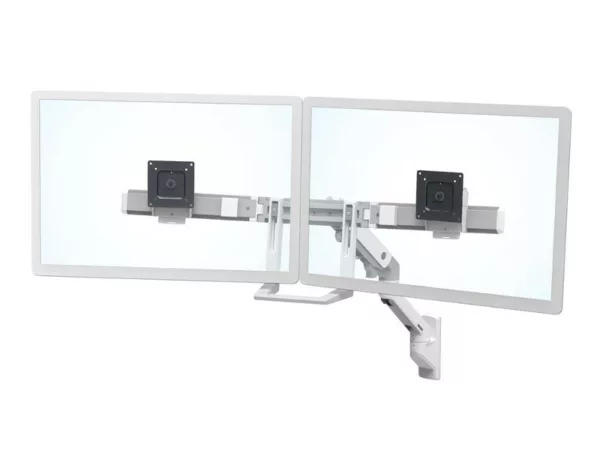 Ergotron HX Dual Monitor Wandhalterung f?r 2 Monitore wei? (45-479-216)