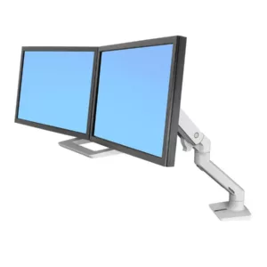Ergotron HX Dual Monitorhalterung f?r USM Tisch, wei? (46-477-217)