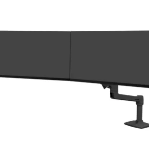Ergotron LX Dual Tisch Monitorhalterung f?r USM Tisch, schwarz (46-490-225)