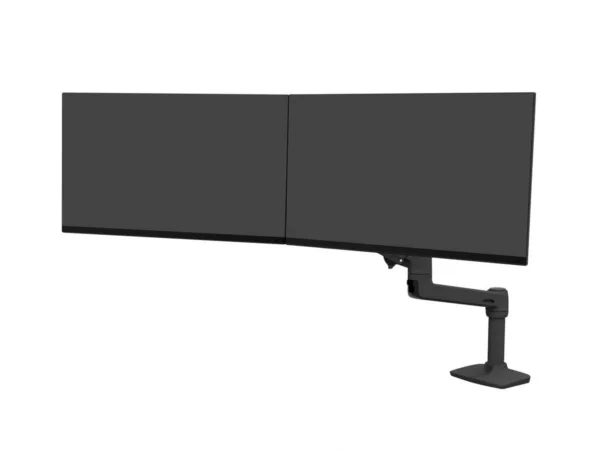 Ergotron LX Dual Tisch Monitorhalterung f?r USM Tisch, schwarz (46-490-225)