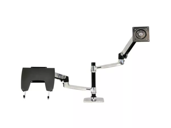 Ergotron LX Dual Tischhalterung Monitore und Notebookablage (45-248-026)