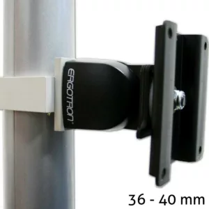 Ergotron Serie 100 Single Monitorhalterung f?r Rohre / S?ulen 36-40 mm