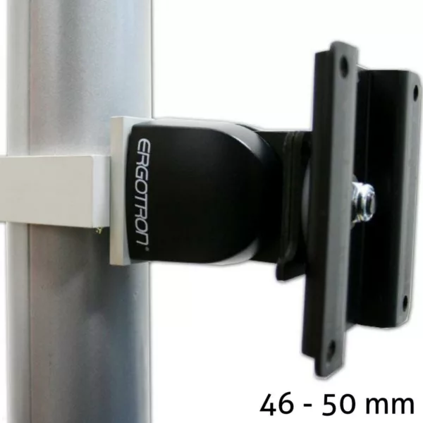 Ergotron Serie 100 Single Monitorhalterung f?r Rohre / S?ulen 46-50 mm