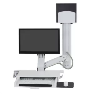 Ergotron SV-Kombisystem Wand f?r Monitor, PC, Tastatur, wei? (45-595-216)