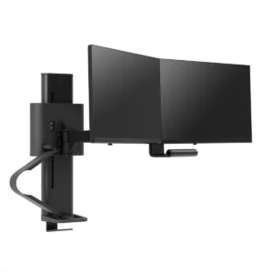 Ergotron TRACE Monitorhalterung f?r 2 Monitore mit C-Klemme (45-658-224), schwar...