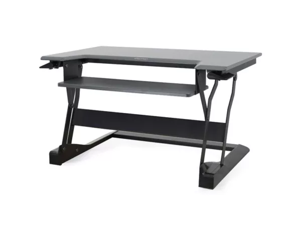 Ergotron WorkFit-T Sit-Stand Desktop Workstation, schwarz (33-397-085)