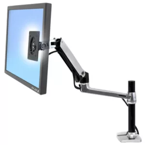 Ergotron LX Arm Monitor Tischhalterung, hohe S?ule (45-295-026)