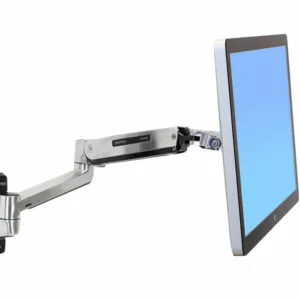 Ergotron LX HD Sitz-Steh Wandhalterung mit Monitorarm (45-383-026)