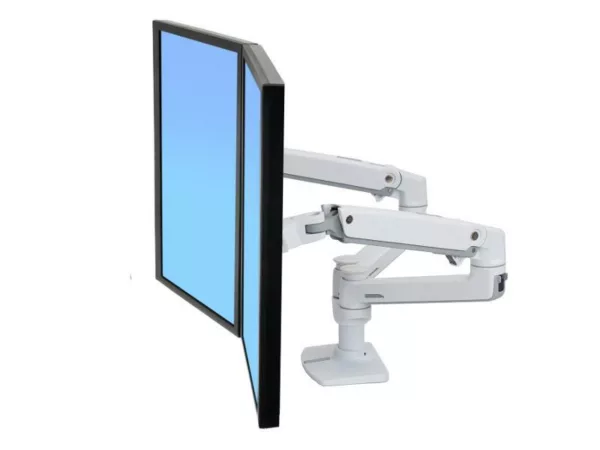 Ergotron LX Monitor f?r 2 Monitore nebeneinander (45-491-216), wei?