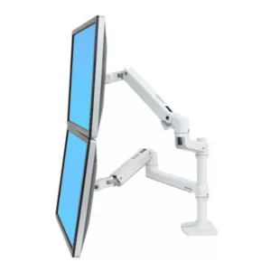 Ergotron LX Monitorhalterung f?r 2 Monitore (45-492-216) wei?