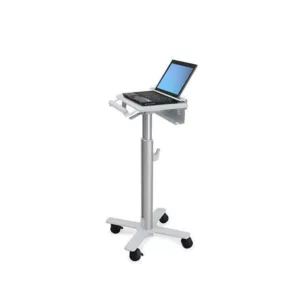Ergotron StyleView Laptopwagen mit Rollen (SV10-1100-0), silber-wei?