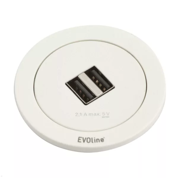 EVOline One mit Doppel USB-Charger in wei?