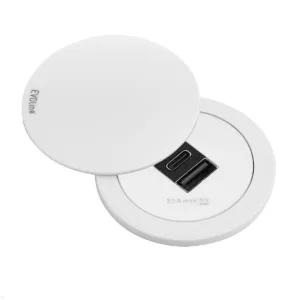 EVOline One USB-Charger A/C mit Deckel, wei?