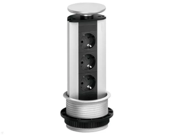 EVOline Port CUISINE 3-fach versenkbare Steckdosenleiste K?che