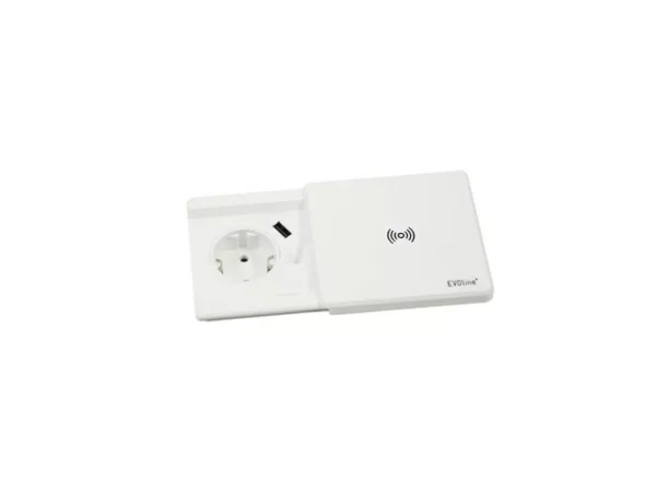 EVOline Square80 mit Qi-Ladefunktion ohne Datenanschluss wei?