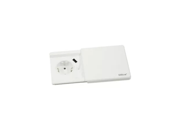 EVOline Square80 ohne Qi-Ladefunktion ohne Datenanschluss wei?