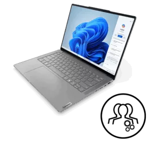 Lenovo NB YG Pro 7 14AHP9 R7 16G 1T 11H + 3 Jahre Premium Care AMD Ryzen™ 7 8845HS Prozessor (3,80 GHz bis zu 5,10 GHz)/Windows 11 Home 64/1 TB SSD M.2 2280 PCIe 4.0 TLC