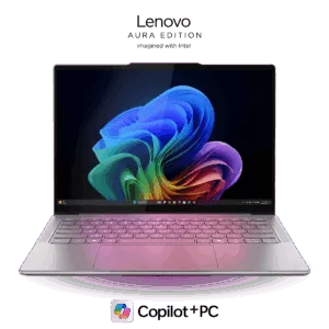 Lenovo Yoga Slim 7i Aura Edition Gen 10 (14", Intel) Intel® Core™ Ultra 7 258V Prozessor (LPE-Kerne bis zu 3,70 GHz P-Kerne bis zu 4,80 GHz / 32 GB MOP)/Windows 11 Home 64/1 TB SSD M.2 2242 PCIe 4.0 TLC