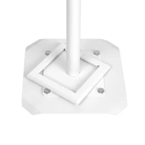 Gripzo Standfu? Bodenplatte f?r Tablet Bodenst?nder, wei?