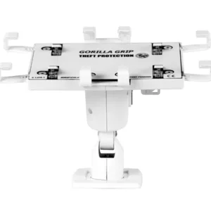 Gripzo Universal Tablet Halterung Diebstahlschutz 7-11 Zoll, S?ule rund, wei?