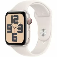 Apple Watch SE GPS + Cellular 44mm Alu Polarstern Sportarmband Polarstern – S/M