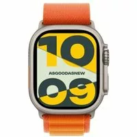 Apple Watch Ultra GPS + Cellular 49mm Titan Alpine Loop orange S