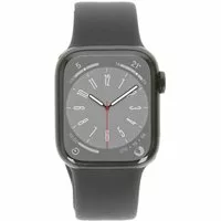 Apple Watch Series 8 GPS 41mm Aluminium mitternacht Sportarmband