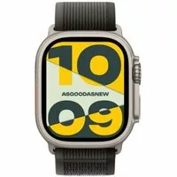 Watch Ultra GPS + Cellular 49mm Titan natur Trail Loop schwarz/grau M/L