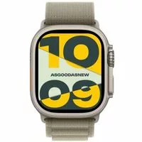 Apple Watch Ultra 2 GPS + Cellular 49mm Titan natur Alpine Loop oliv M