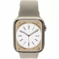Apple Watch Series 8 GPS 45mm Aluminium Sportarmband polarstern