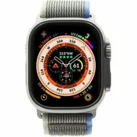 Watch Ultra GPS + Cellular 49mm Titan natur Trail Loop blau/grau M/L
