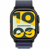 Apple Watch Ultra 2 GPS + Cellular 49mm Titan schwarz Alpine Loop marine M
