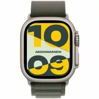 Apple Watch Ultra GPS + Cellular 49mm Titan Alpine Loop grün L