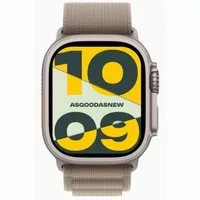 Apple Watch Ultra 2 GPS + Cellular 49mm Titan natur Alpine Loop oliv S