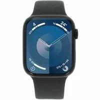 Apple Watch Series 9 GPS + Cellular 45mm Aluminium mitternacht Sportarmband mitternacht S/M