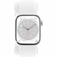 Apple Watch Series 8 GPS 41mm Aluminium silber Sportarmband