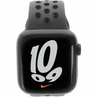 Apple Watch Series 7 Nike GPS 41mm Aluminium mitternacht Sportarmband anthrazit/schwarz
