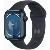 Apple Watch Series 9 GPS 41mm Aluminium mitternacht Sportarmband mitternacht S/M