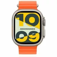 Apple Watch Ultra 2 GPS + Cellular 49mm Titan natur Ocean Armband orange
