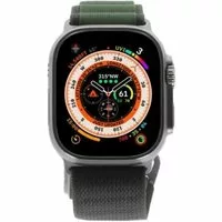 Apple Watch Ultra GPS + Cellular 49mm Titan Alpine Loop grün S