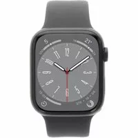 Apple Watch Series 8 GPS 45mm Aluminium mitternacht Sportarmband Mitternacht