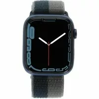 Apple Watch Series 7 GPS + Cellular 45mm Aluminium blau Sport Loop abyssblau/moosgrün