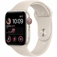 Apple Watch SE 2 GPS + Cellular 44mm Aluminium polarstern Sportarmband