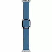 Apple Watch 40mm Modernes Lederarmband Cape Cod Blau medium