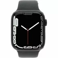 Apple Watch Series 7 GPS 45mm Aluminium mitternacht Sportarmband abyssblau