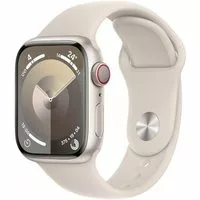 Apple Watch Series 9 GPS 41mm Aluminium polarstern Sportarmband polarstern M/L